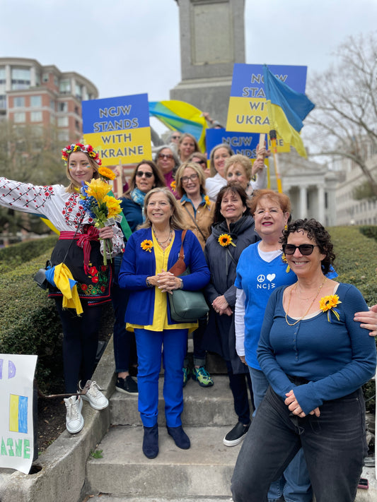 03/08 - Rally for Ukraine in Lafayette Square